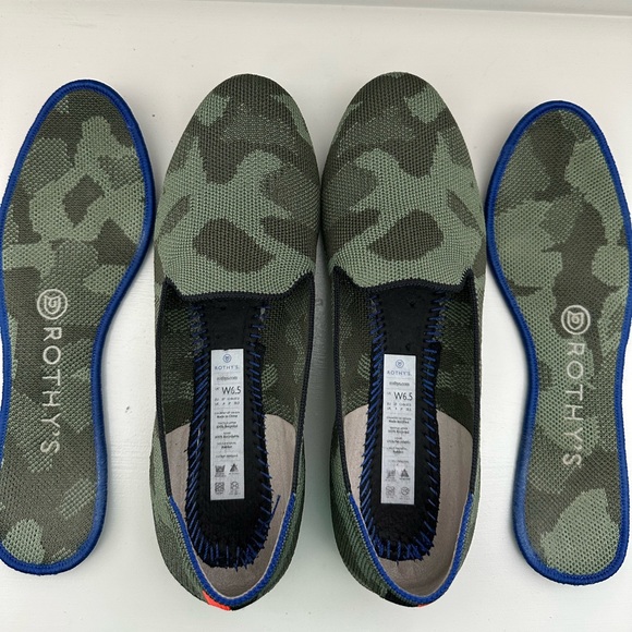 Rothy’s Camo Loafers 6.5 - Picture 3 of 7